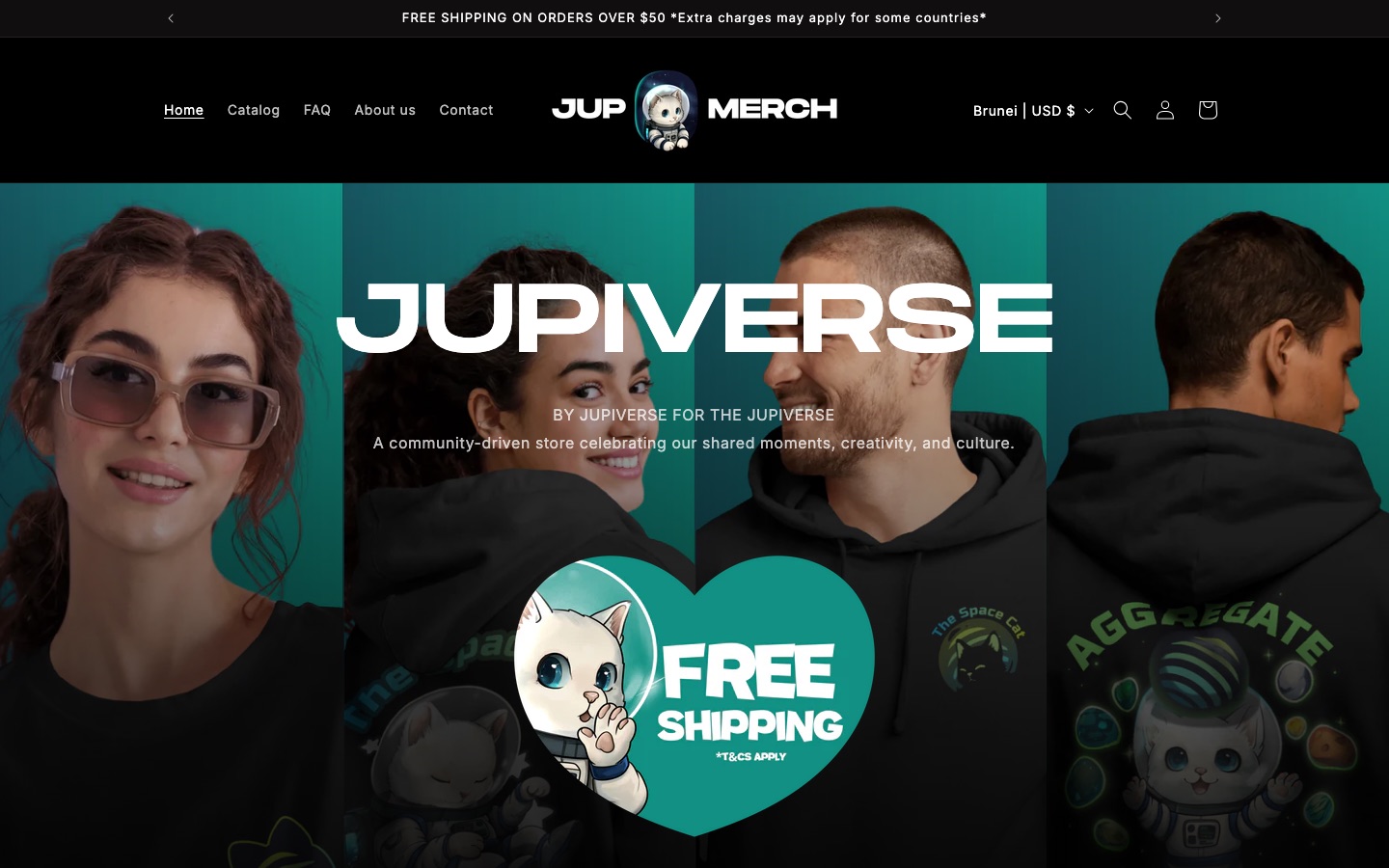 JupMerch screenshot